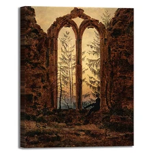 Caspar the Dreamer Design Picture Print Canvas Painting Frame Home Decor