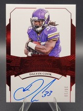 2017 Flawless Rookie Signatures Dalvin Cook RC #RS-DC Ruby 10/10 🔥
