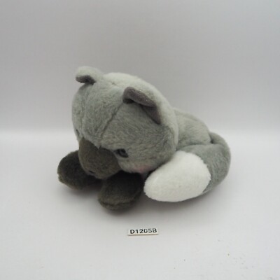 D1205B Kogitsune konkon Black Fox Amuse Plush 6