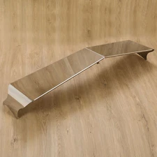 For Peterbilt 377 378 379 335 Truck Flat / Ultra Cab Bowtie 13" Drop SunVisor