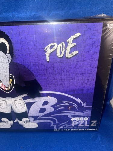 BALTIMORE RAVENS NFL 500 PIECE JIGSAW PUZZLE PZLZ MASCOT - POE New Sealed! - Picture 4 of 8