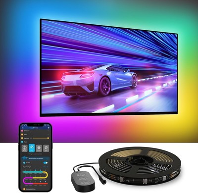 Govee TV LED Backlight, RGBIC TV Backlight for 70-80 inch TVs, Smart LED Lights