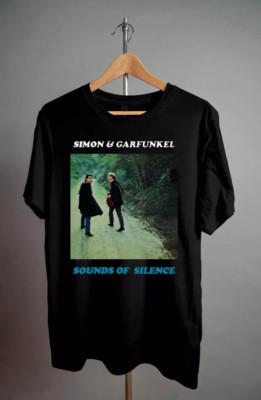 Simon & Garfunkel Sounds Of silence ALbum T Shirt Full Size S-5XL