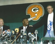 RON WOLF - GREEN BAY PACKERS GENERAL MANAGER - SIGNED 8x10 PHOTO C w/COA NFL HOF
