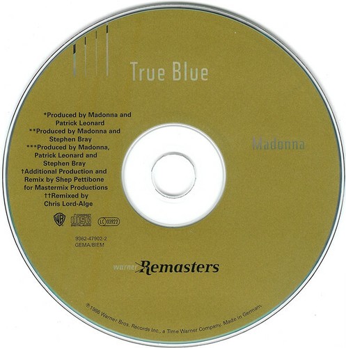 MADONNA "TRUE BLUE" cd mint - Imagen 3 de 3