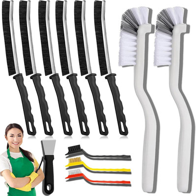 Crevice Cleaning Brush - Grout Scrub Brush, House Cleaning Supplies, Gap Cleanin