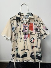 Camisa de rayón Wacko Maria x Jean-Michel Basquiat "Three Kings" talla M p2p 23,2