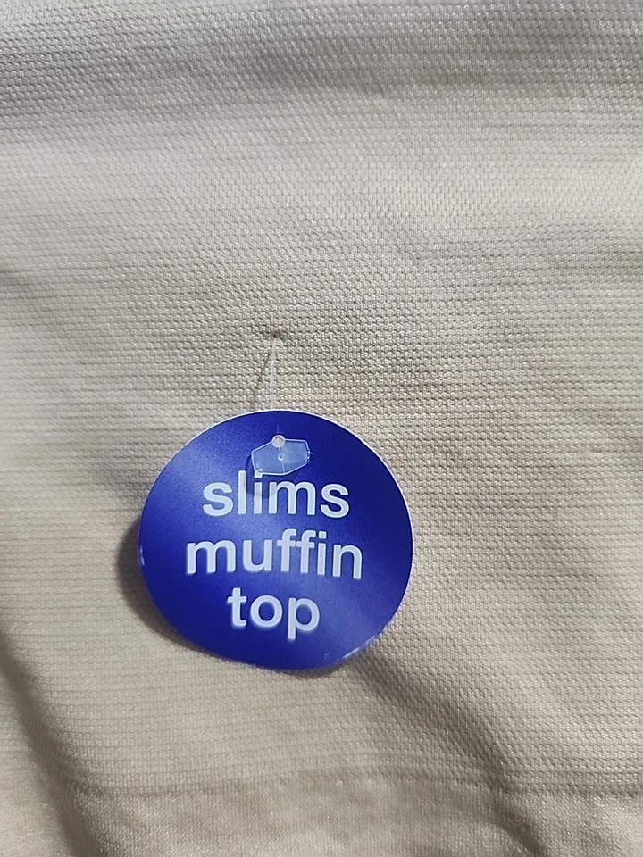 NUEVO CON ETIQUETAS TANGA ELÁSTICA MÁS DELGADA CINTURA JOCKEY TALLA MEDIANA BEIGE Foto 2 de 4