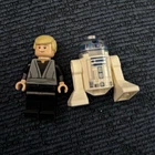 LEGO Star Wars Minifigures Luke Skywalker & R2-D2 (2 Figures)