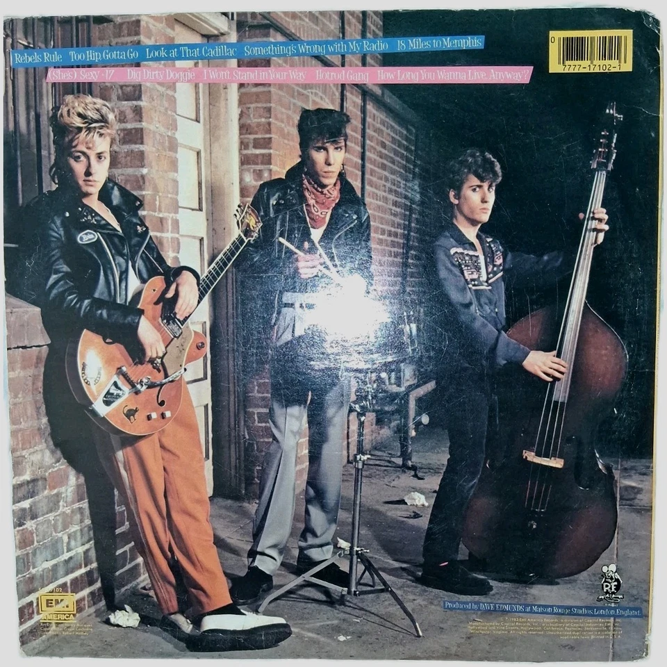 Stray Cats - Rant N' Rave, Vinyl 1983 EMI SO-17102 - Image 2 of 4