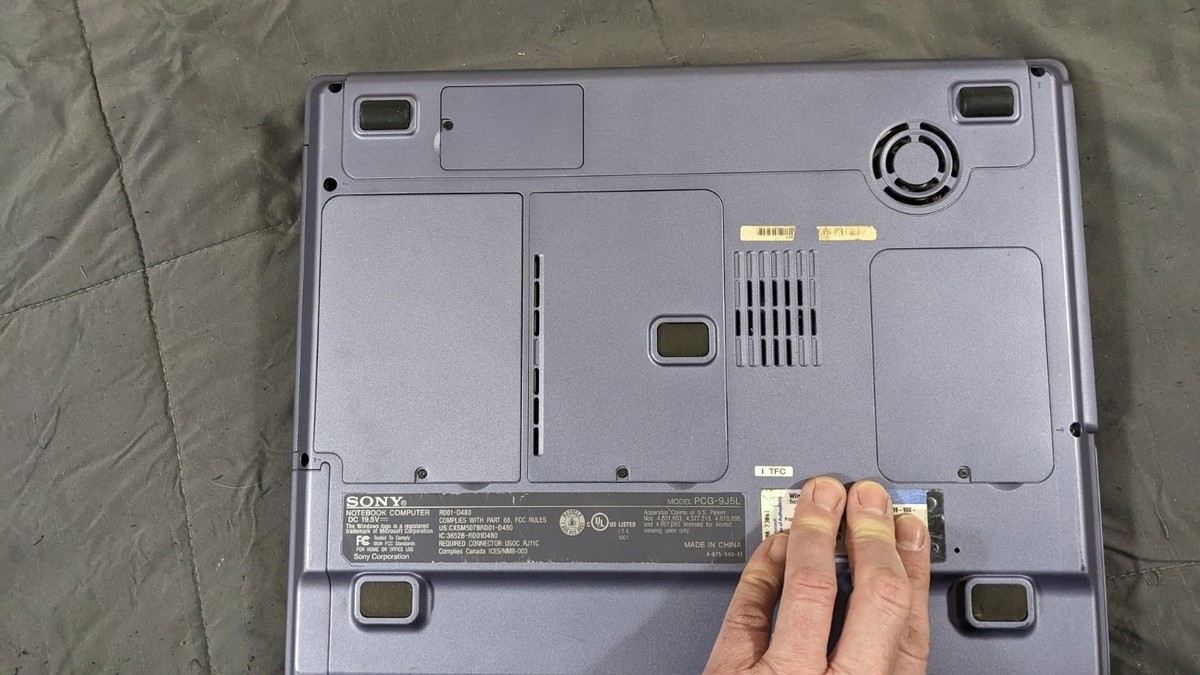 Sony Vaio PCG-9J5L Laptop WinXP | eBay