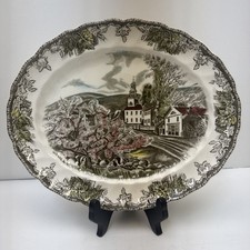 Johnson Brothers Friendly Village 11.5” Platter ‘The Village Green’