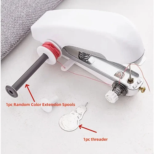 Manual Sewing Machine Mini Multi-Functional Handheld Tailor Sewing Portable - Bild 7 von 8