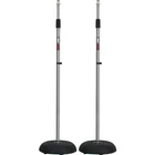 Proline MS235CR Round Base Mic Stand 2 Pack Chrome