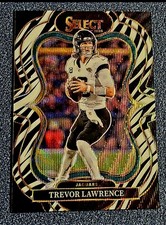2025 Panini Select- Trevor Lawrence Zebra Suite Level Jacksonville Jaguars KHH 