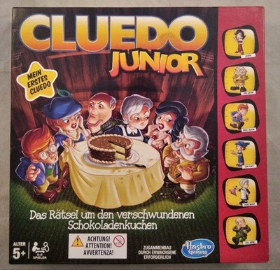 Hasbro Spiele B0335100: Cluedo Junior [Kinderspiel]. Achtung: Nicht geeignet für
