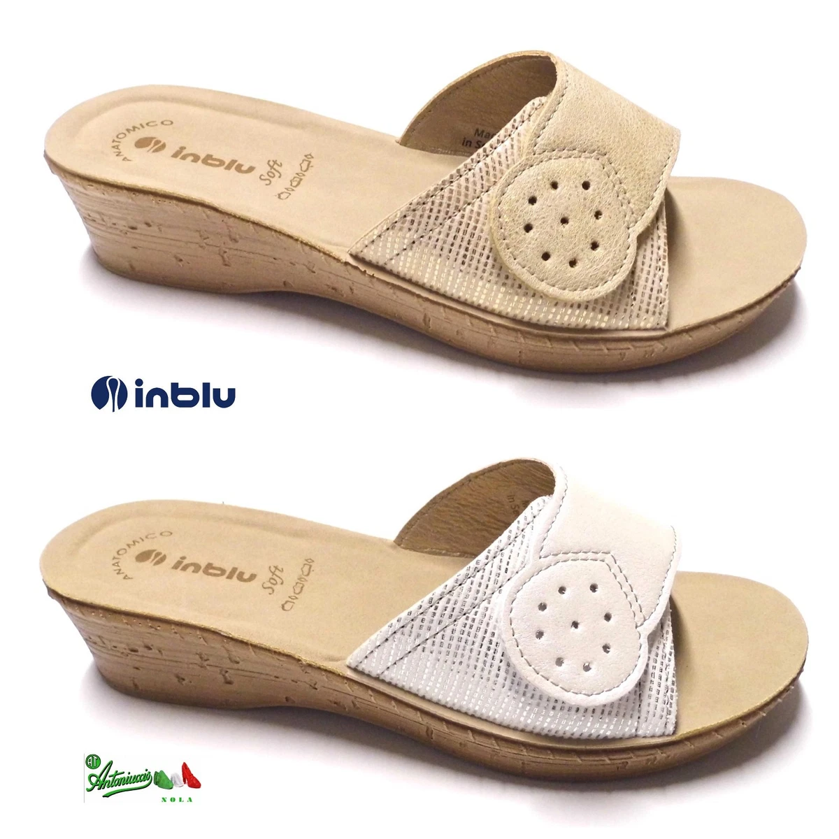 Inblu Pantofole Da Donna 5D22 – Grigio, Numero 36, Materiale Sintetico