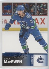 2019-20 Upper Deck Overtime Rookies Blue Foil Zack MacEwen #44 0m8e
