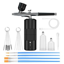 Airbrush Kit Portable Airbrush Air Brush Kit with Air Compressor Airbrush for...