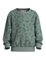 Name IT Sweatshirt Nmmvifelix Ls, Unisex, GrößE Unb, Baumwolle, Grau