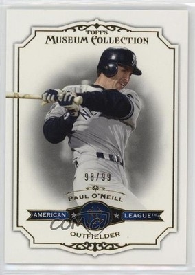2012 Topps Museum Collection Blue /99 Paul O'Neill #91 04br