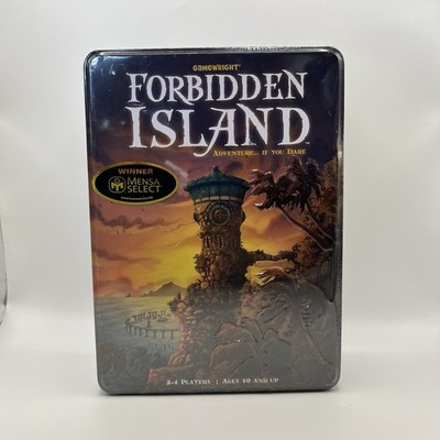 Forbidden Island Board Game Gamewright Tin Edition NEW SEALED 2-4 Players