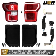 HALOGEN to LED Tail Light Conversion Kit Plug-N-Play For 18-20 Ford F150 F-150