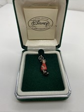 DISNEY Vintage Sterling Charm Piglet Enamel Limited Ed 589/10000 Winnie the Pooh