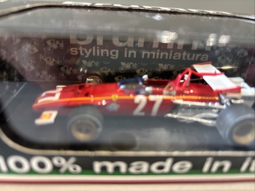 Ferrari 312B GP Belgium 1970 Jacky Ickx #27 1:43 BRUMM R444 - Foto 2 di 4