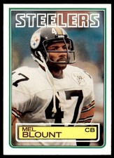 1983 Topps #357 Mel Blount Steelers