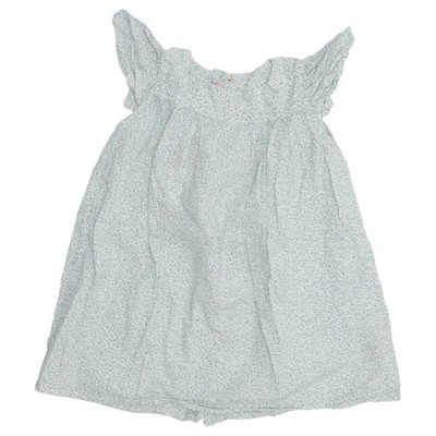 Noa Noa, Kleid, Größe: 86, Grün/Weiß, Baumwolle, Blumen, Mädchen #hCp