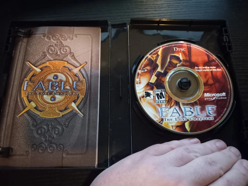 Fable: The Lost Chapters (PC, 2005) CIB Complete in Box WITH Manual AND CD KEY! - Image 2 of 4