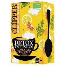 CLIPPER Infusion Détox Agrumes Romarin Curcuma Bio 20 sachets