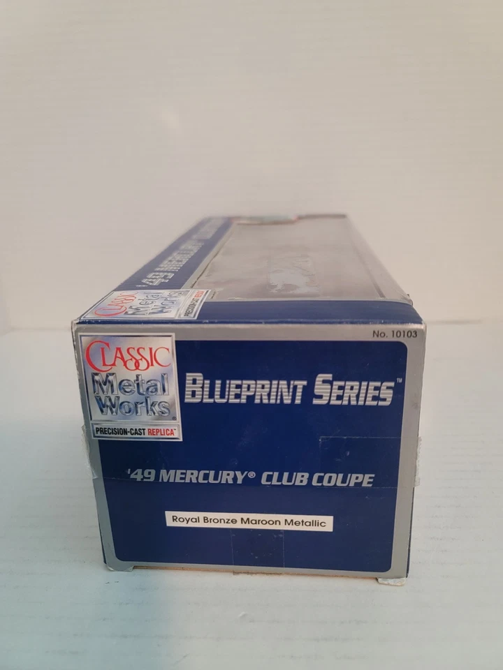 Blueprint Series '49 Mercury Coupe Die Cast Car- 1:24 scale- Classic Metal Works - Image 4 of 4