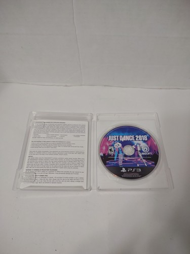 Just Dance: 2018 (Sony PlayStation 3 PS3, 2017) Completo CIB con Inserto - Imagen 6 de 8