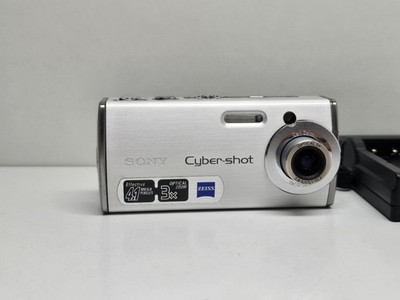  Sony Cybershot DSC-L1 Digitalkamera Blau Kompakt 4,1 MP, geprüft  BLITZBEREIT 