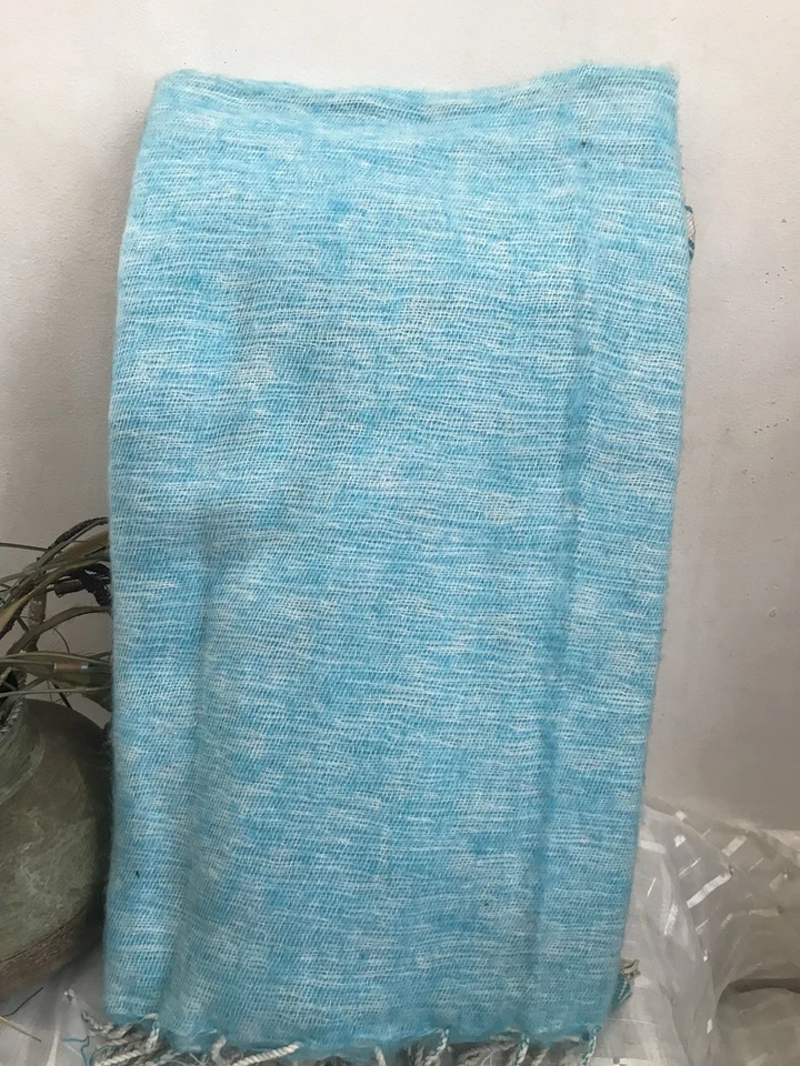 Himalayan Yak Wool Shawl Handmade Scarf hand loomed throws - Image 2 of 4