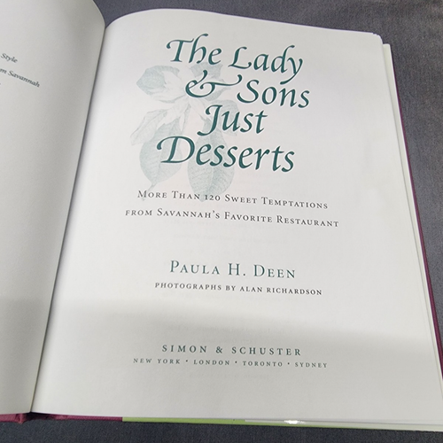 The Lady & Sons Just Desserts: More Than 120 Sweet Temptations from Savannah's.. - Picture 3 of 3