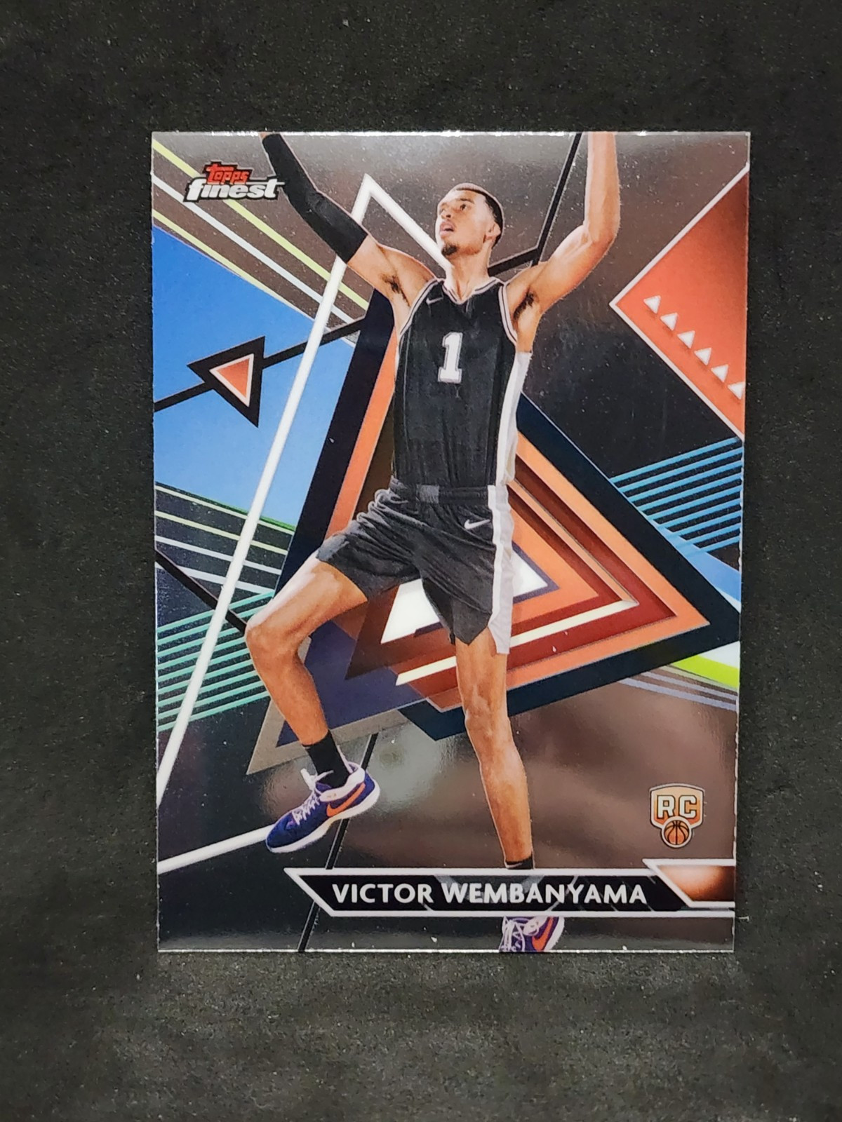 2023-24 Topps Finest Victor Wembanyama #197 Uncommon RC Spurs