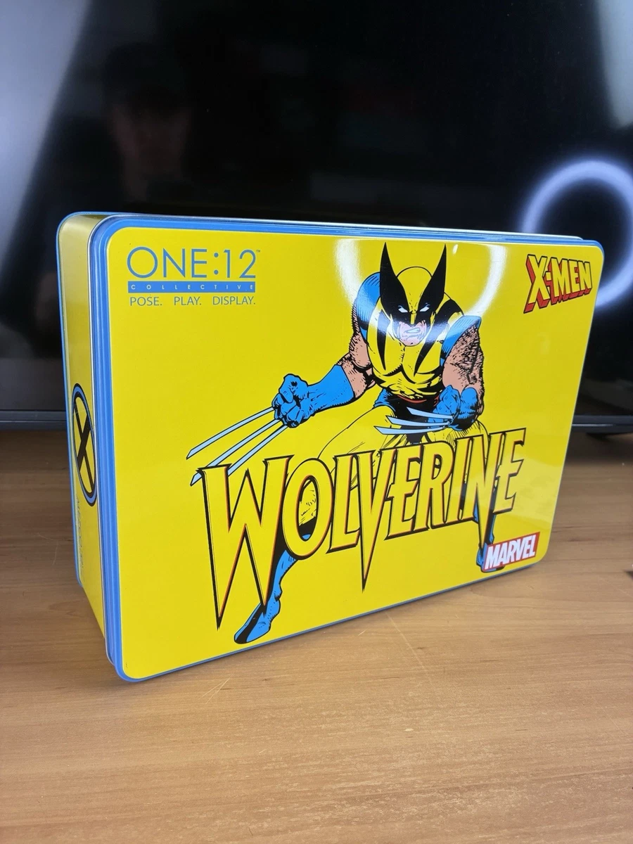 One:12 collective Wolverine - Deluxe Steel Box Edition ⚠️USED shorts see photo 