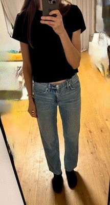 Rag & Bone Jeans Featherweight Baggy Dre 26