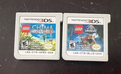 Lego Jurassic World & Lego Chima Nintendo 3DS tested and working