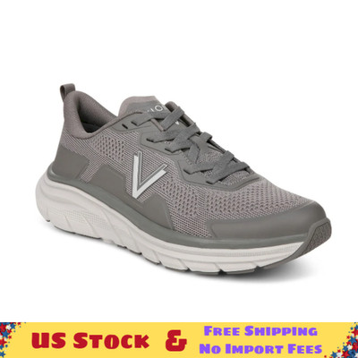 Vionics Men's Walk Max Lace Up Sneaker - Charcoal