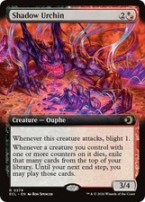 x1 Shadow Urchin - Extended Art R MTG Lorwyn Eclipsed M/NM, English