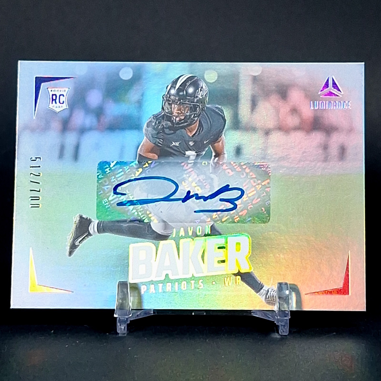 Javon Baker Panini Luminance #192 Autograph