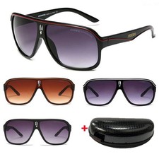 Mann Frau Carrera Sonnenbrille Mode Retro Outdoor mit Marke Box