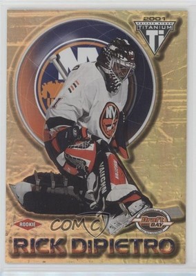 2000 Pacific Private Stock Titanium Draft Edition /1000 Rick DiPietro #133 0f8