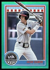 Jacob Seamon 2025 Panini Stars & Stripes USA Baseball #34 Insert ? SEE SCAN!