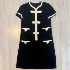 CHANEL Coco Mark Short Sleeve Dress 05A