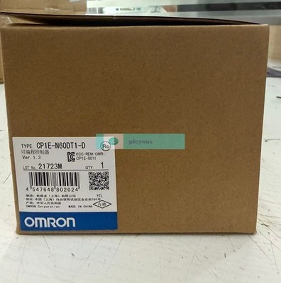 Brand New In Box Omron CP1E-N60DT1-D PLC Module